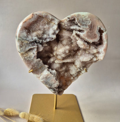 Druzy Pink Amethyst Freeforms &amp; Flames – Magische, sanfte Energie
