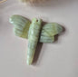 Xichuan Jade Libelle 5 cm – crystal carving in diverse steensoorten Edelsteen