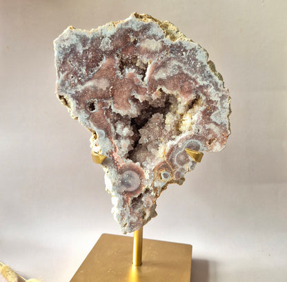 Druzy Pink Amethyst Freeforms &amp; Flames – Magische, sanfte Energie