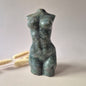 Edelsteinbüste einer Frau (8 cm) - Rosenquarz