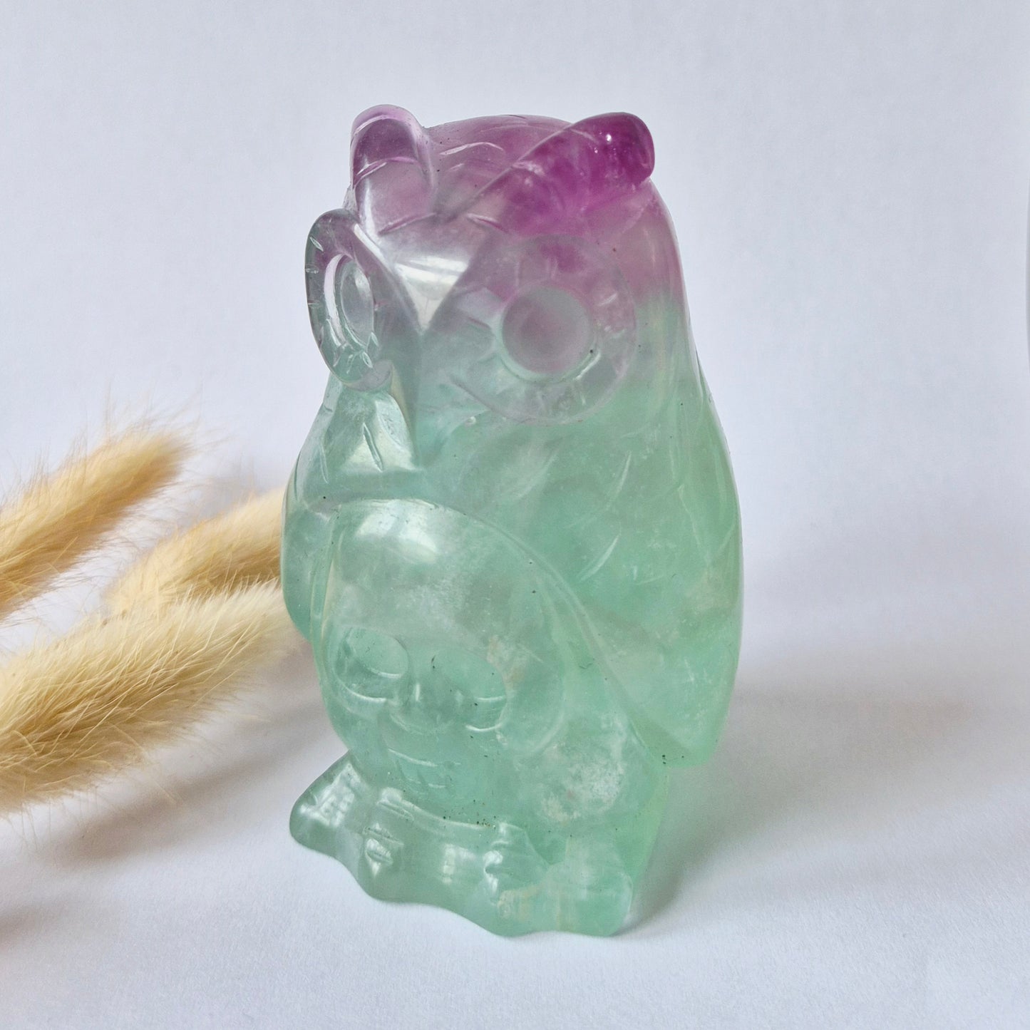 Kristall-Edelstein XXL Rosa Calcit Merkaba – 8 cm