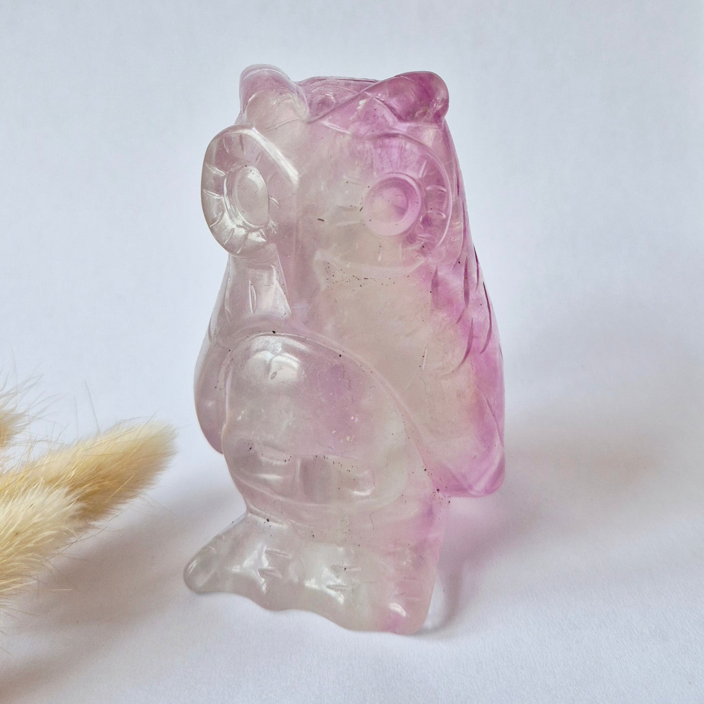 Kristall-Edelstein XXL Rosa Calcit Merkaba – 8 cm