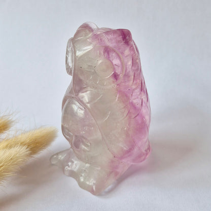 Kristall-Edelstein XXL Rosa Calcit Merkaba – 8 cm