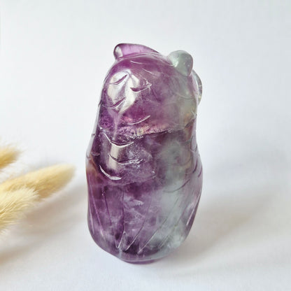 Kristall-Edelstein XXL Rosa Calcit Merkaba – 8 cm