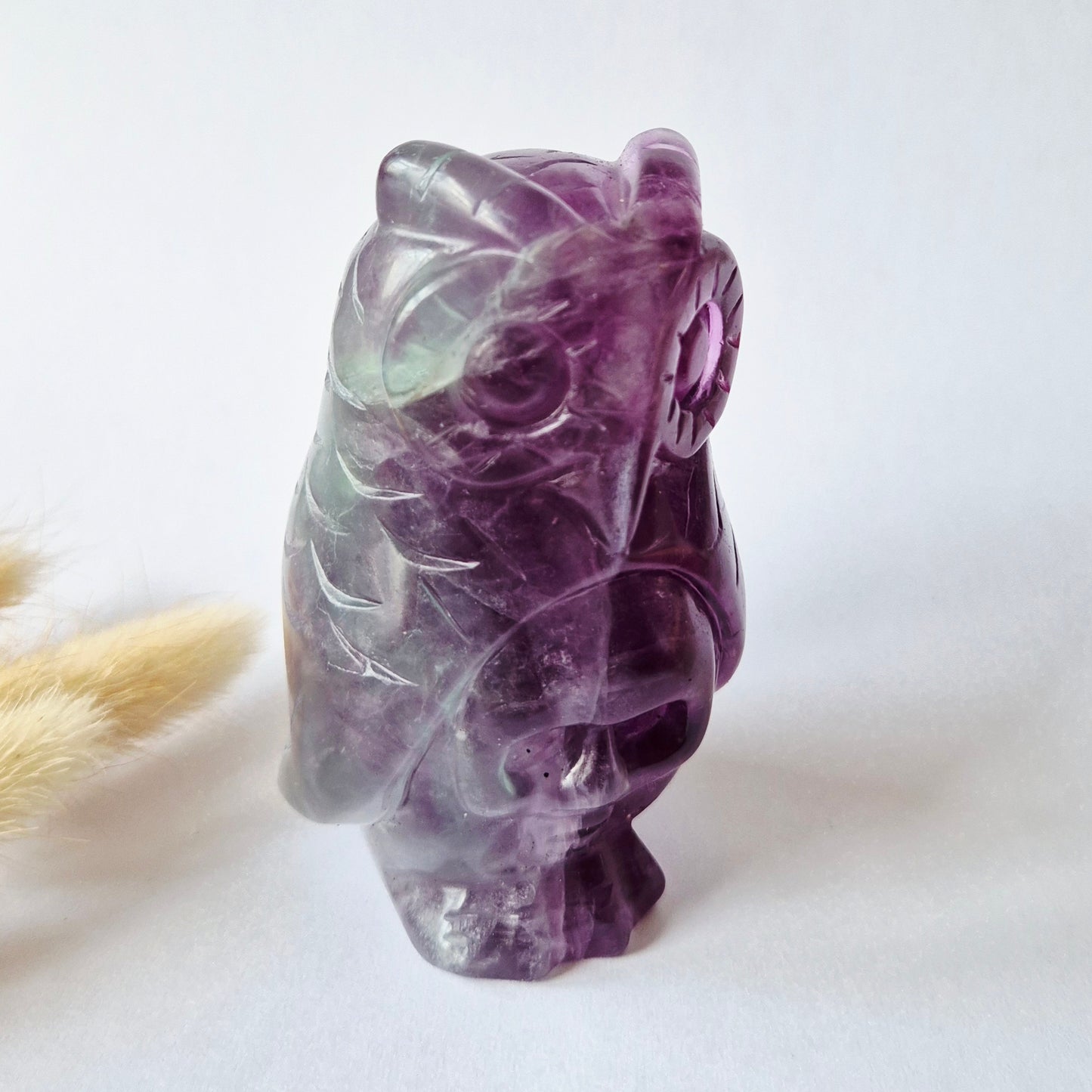 Kristall-Edelstein XXL Rosa Calcit Merkaba – 8 cm