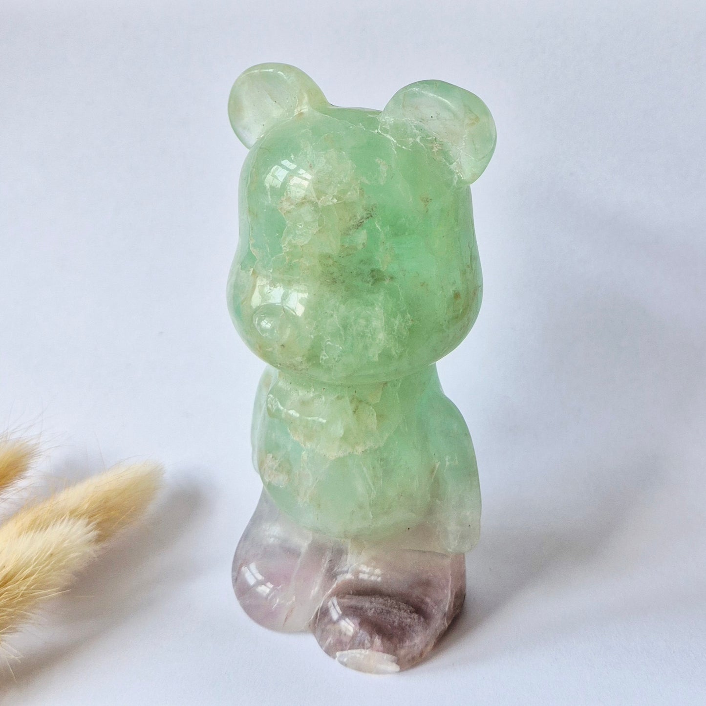 Kristall-Edelstein XXL Rosa Calcit Merkaba – 8 cm