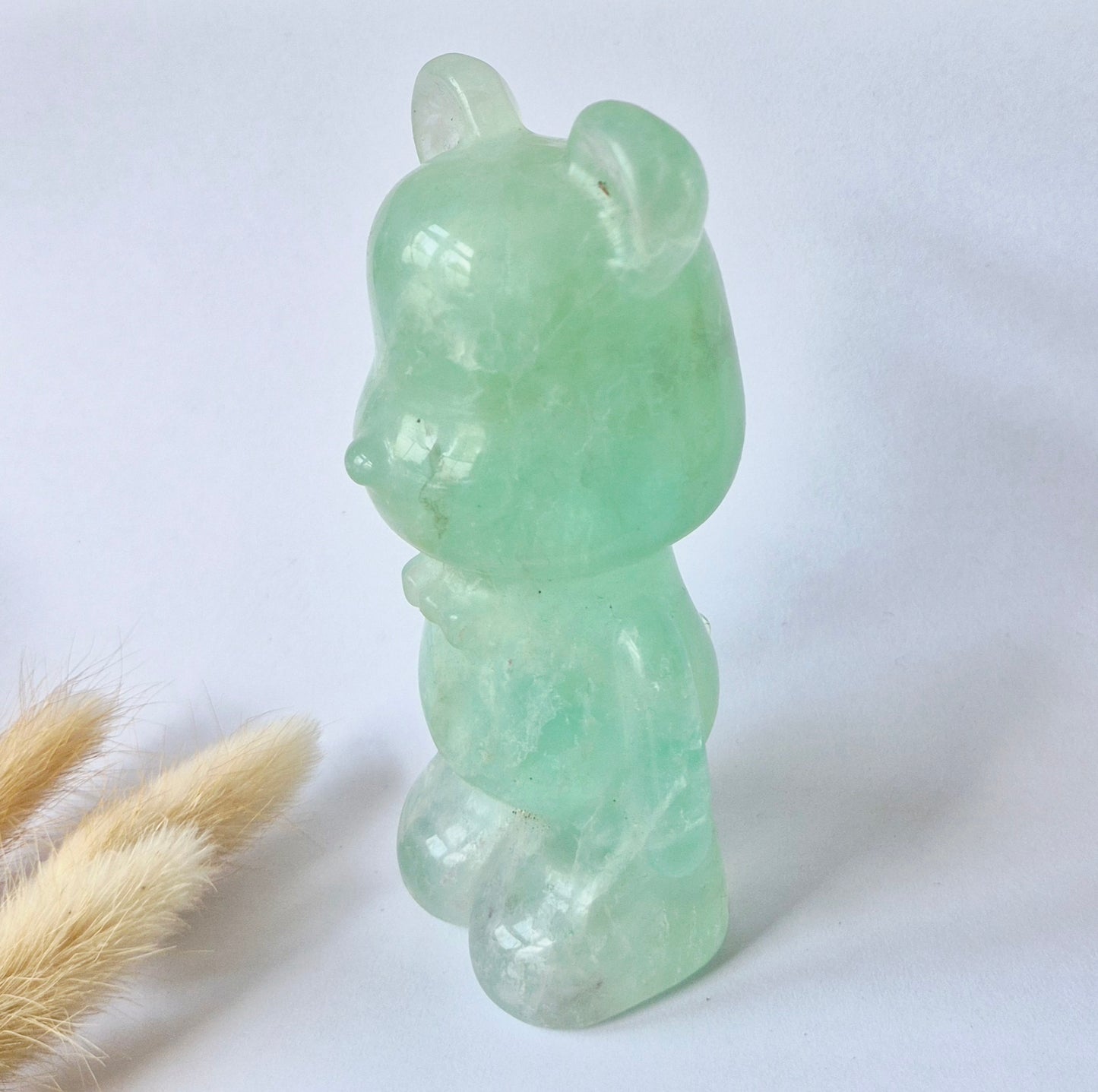Kristall-Edelstein XXL Rosa Calcit Merkaba – 8 cm