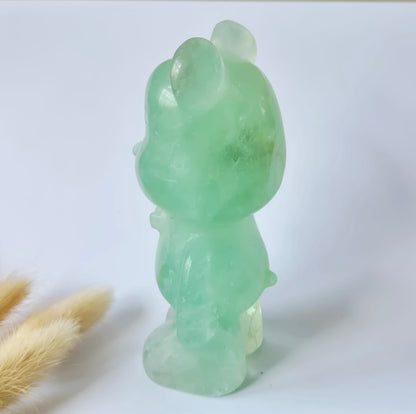 Kristall-Edelstein XXL Rosa Calcit Merkaba – 8 cm
