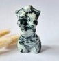 Edelsteinbüste einer Frau (8 cm) - Rosenquarz