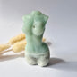 Edelsteinbüste einer Frau (8 cm) - Rosenquarz