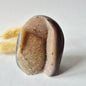 Druzy Agate - Teardrop Drop Standing Gemstone Crystal - C. 158gram