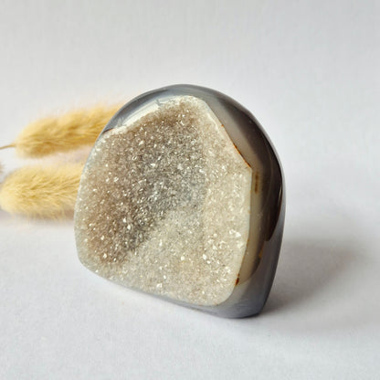 Druzy Agaat uit Uruguay – 240 gram #147 | Natuurlijke Geode Edelsteen