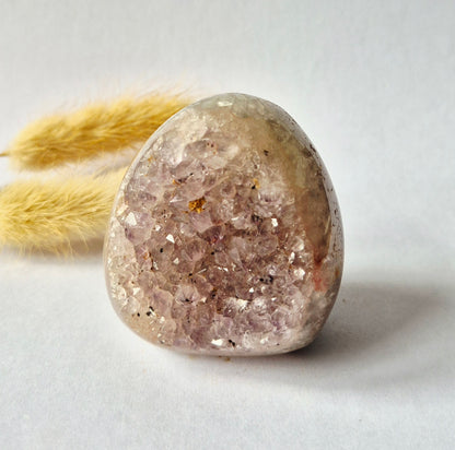 Druzy Agaat uit Uruguay – 184 gram #149 | Natuurlijke Geode Edelsteen