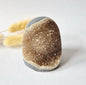 Druzy Agate - Teardrop Drop Standing Gemstone Crystal - C. 158gram