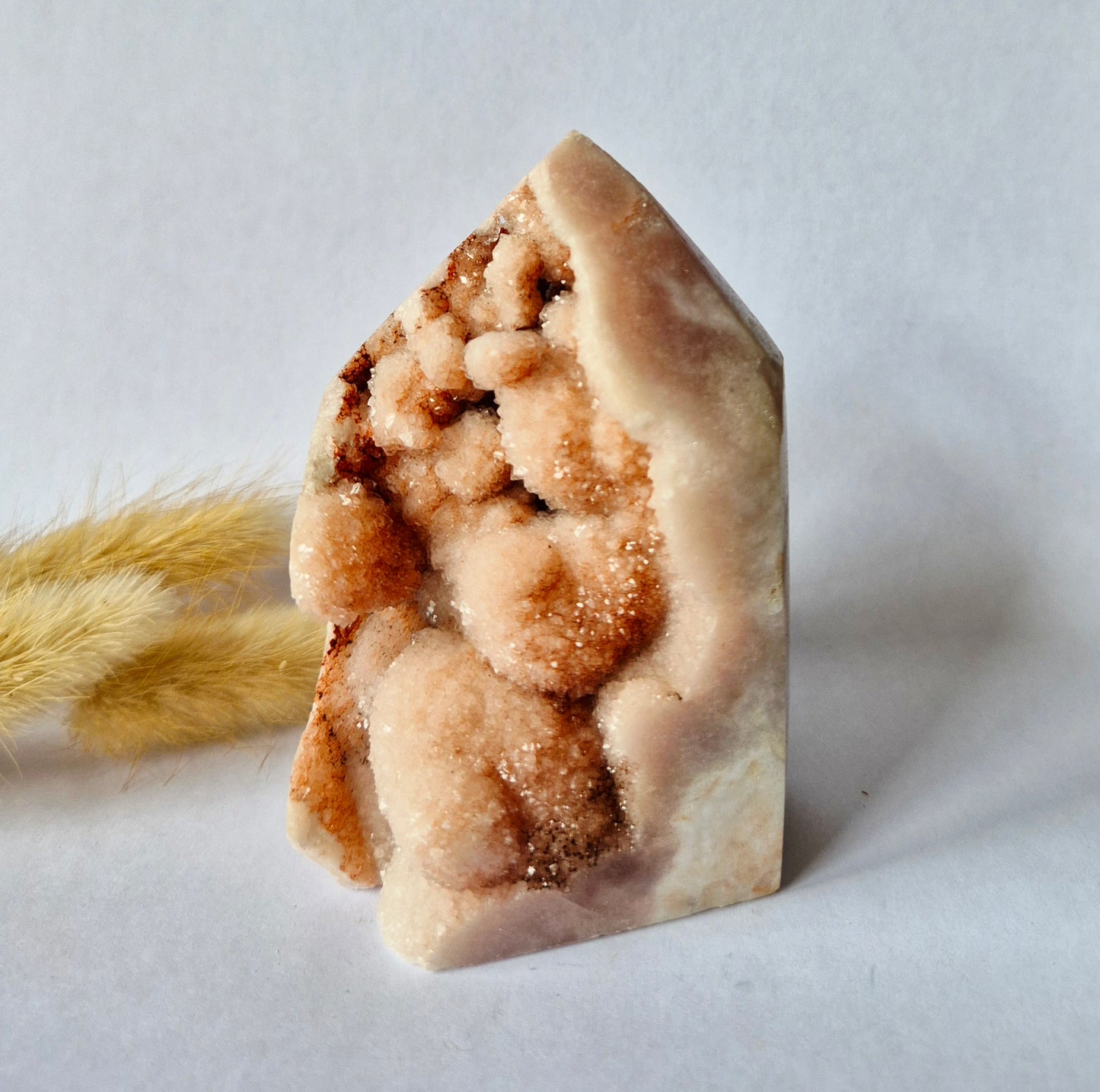 Druzy Pink Amethyst Freeforms &amp; Flames – Magische, sanfte Energie