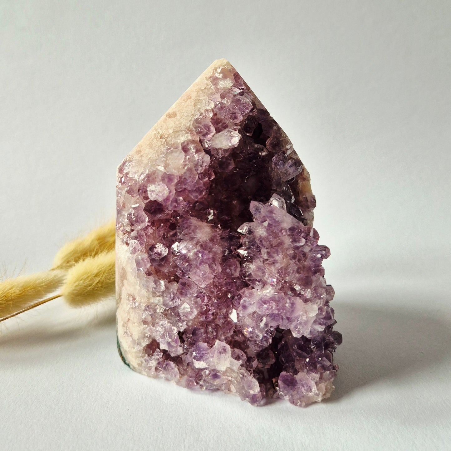 Roze Amethist Druzy Toren 760Gram – AA+ Natuurlijke Pink Amethyst uit Brazilië