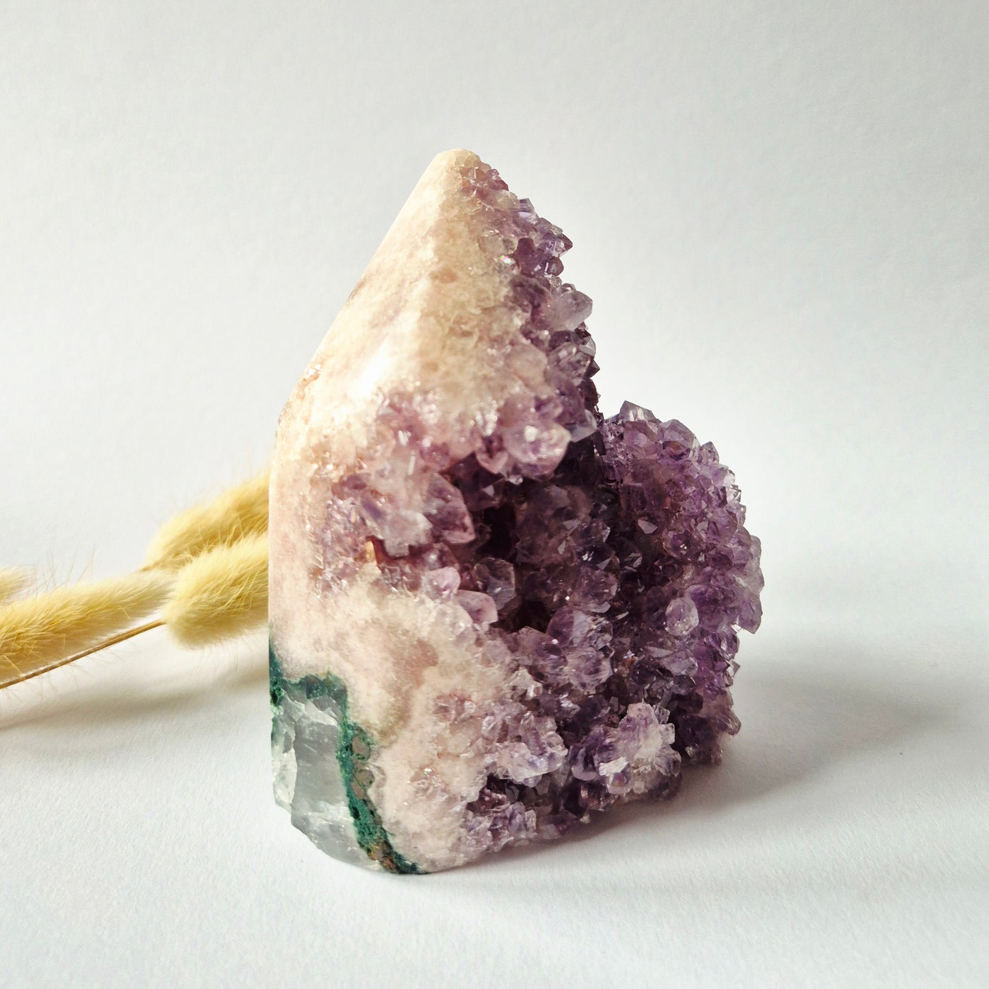 Roze Amethist Druzy Toren 760Gram – AA+ Natuurlijke Pink Amethyst uit Brazilië