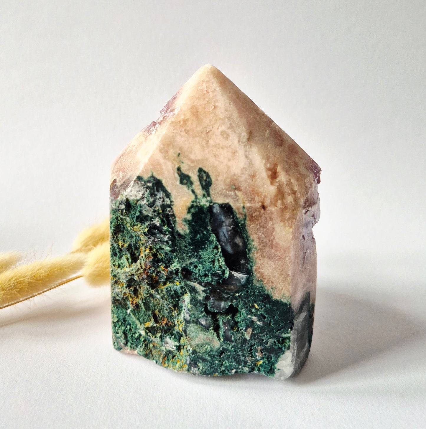 Roze Amethist Druzy Toren 760Gram – AA+ Natuurlijke Pink Amethyst uit Brazilië