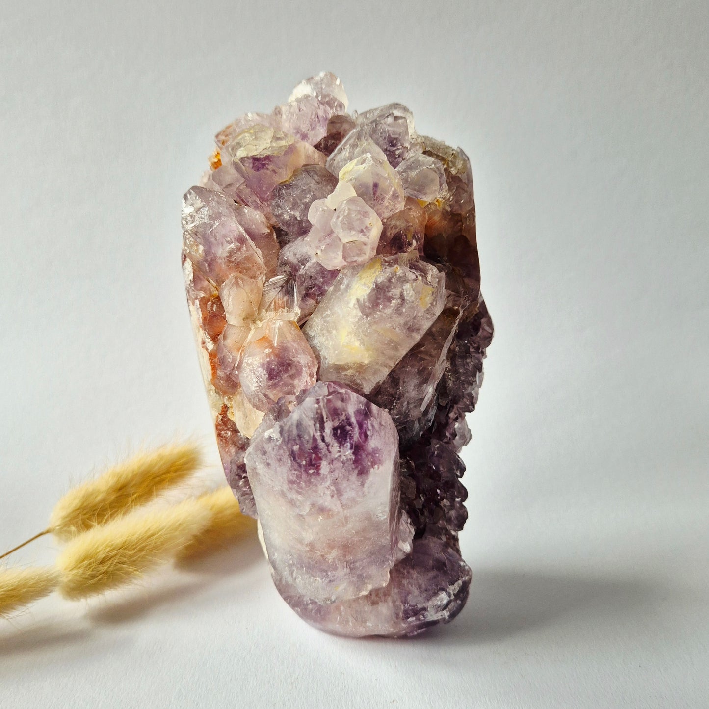 Druzy Pink Amethyst Freeforms &amp; Flames – Magische, sanfte Energie