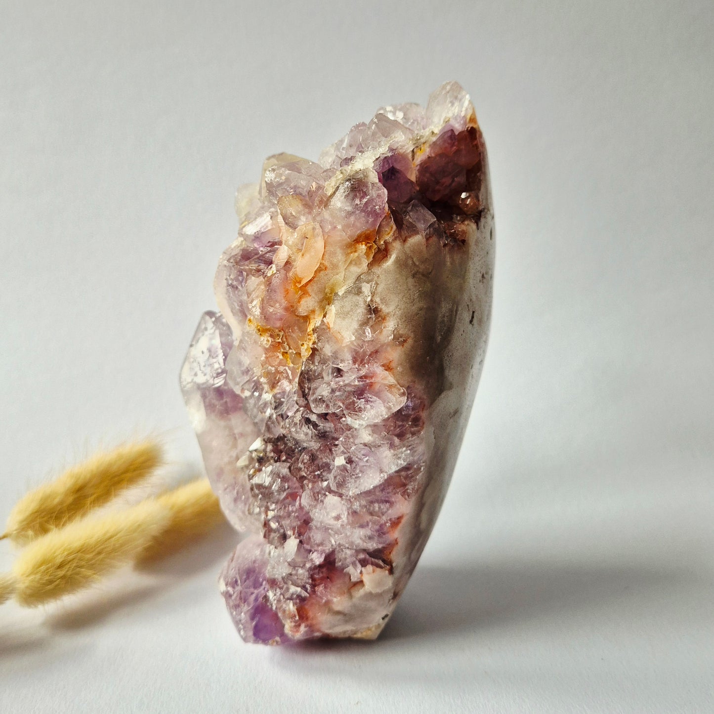 Druzy Pink Amethyst Freeforms &amp; Flames – Magische, sanfte Energie