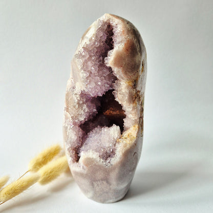 Druzy Pink Amethyst Freeforms &amp; Flames – Magische, sanfte Energie