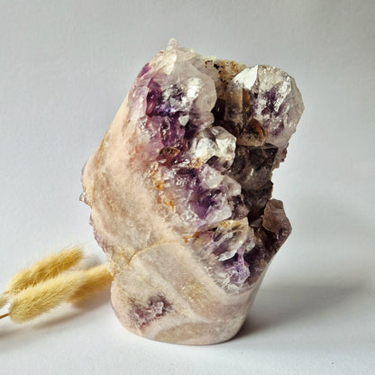Druzy Pink Amethyst Freeforms &amp; Flames – Magische, sanfte Energie