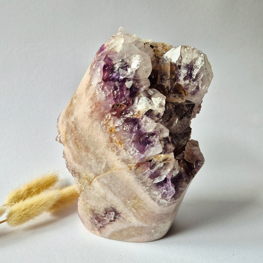 Druzy Pink Amethyst Freeforms &amp; Flames – Magische, sanfte Energie