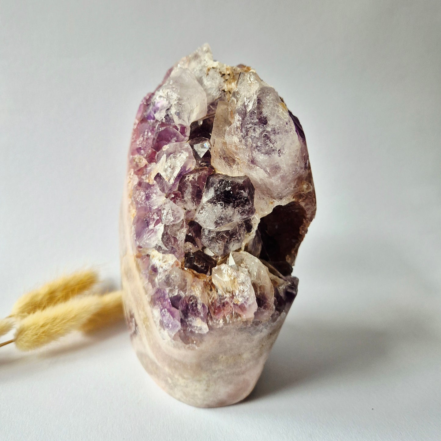 Druzy Pink Amethyst Freeforms &amp; Flames – Magische, sanfte Energie