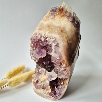 Druzy Pink Amethyst Freeforms &amp; Flames – Magische, sanfte Energie