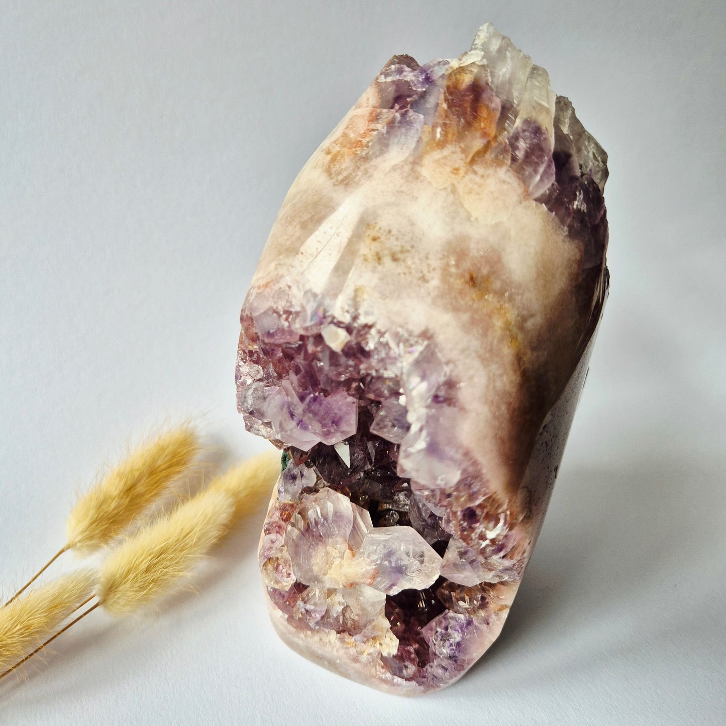 Druzy Pink Amethyst Freeforms &amp; Flames – Magische, sanfte Energie