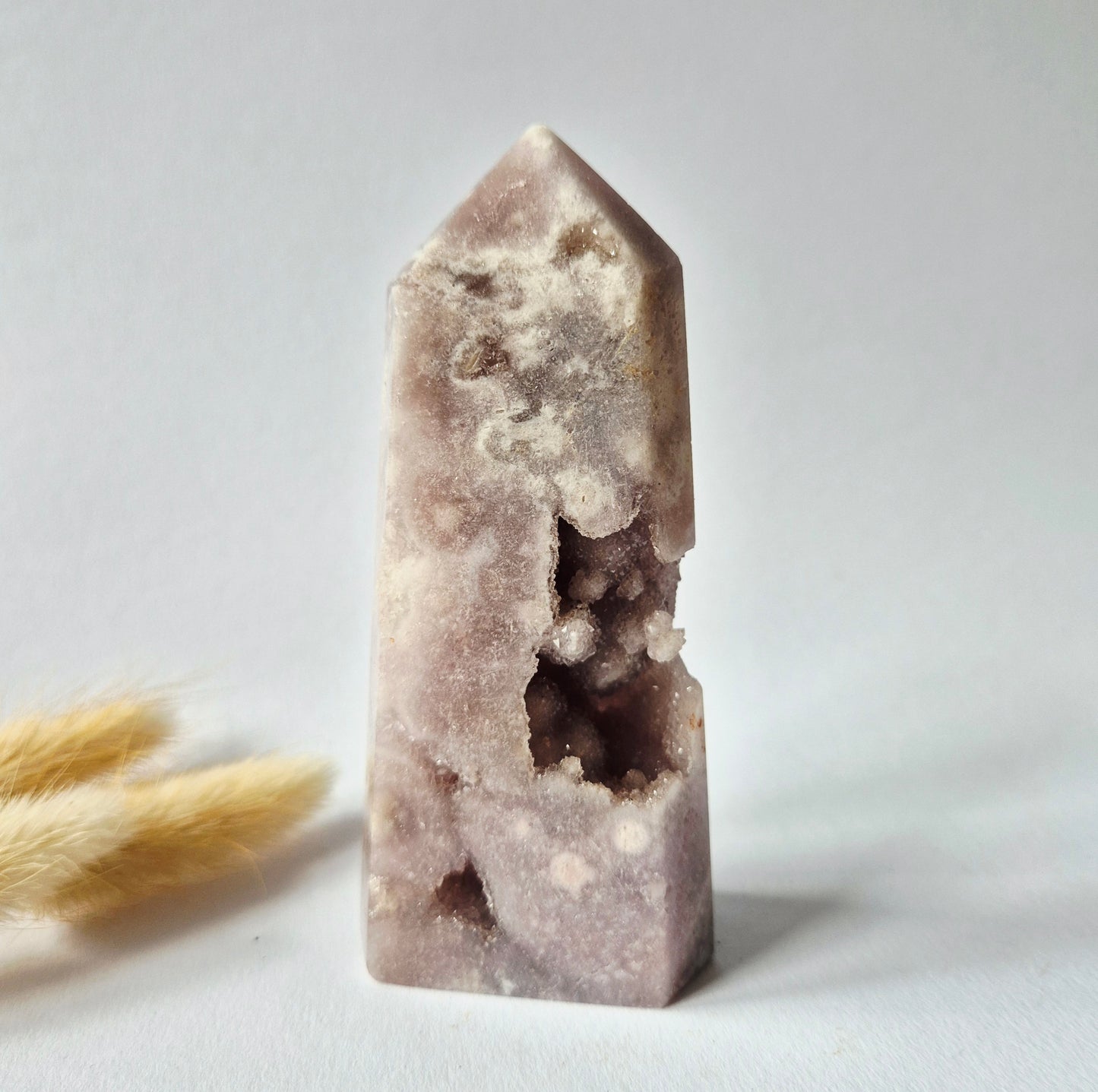 Roze Amethist Druzy Toren #7 246 Gram – Natuurlijke Pink Amethyst uit Brazilië