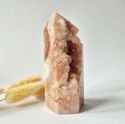 Roze Amethist Druzy Toren #8 293 Gram – Natuurlijke Pink Amethyst uit Brazilië