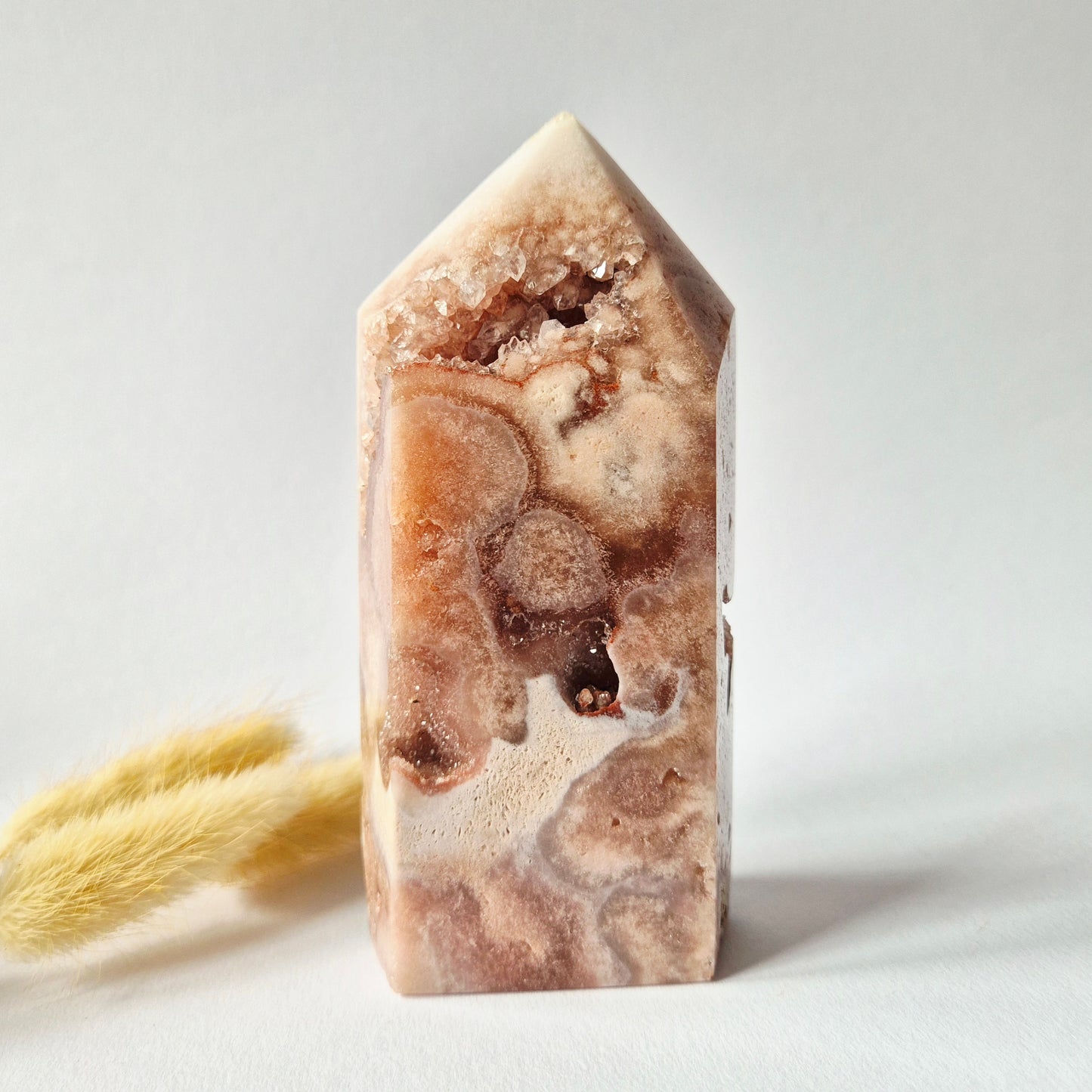 Druzy Pink Amethyst Freeforms &amp; Flames – Magische, sanfte Energie