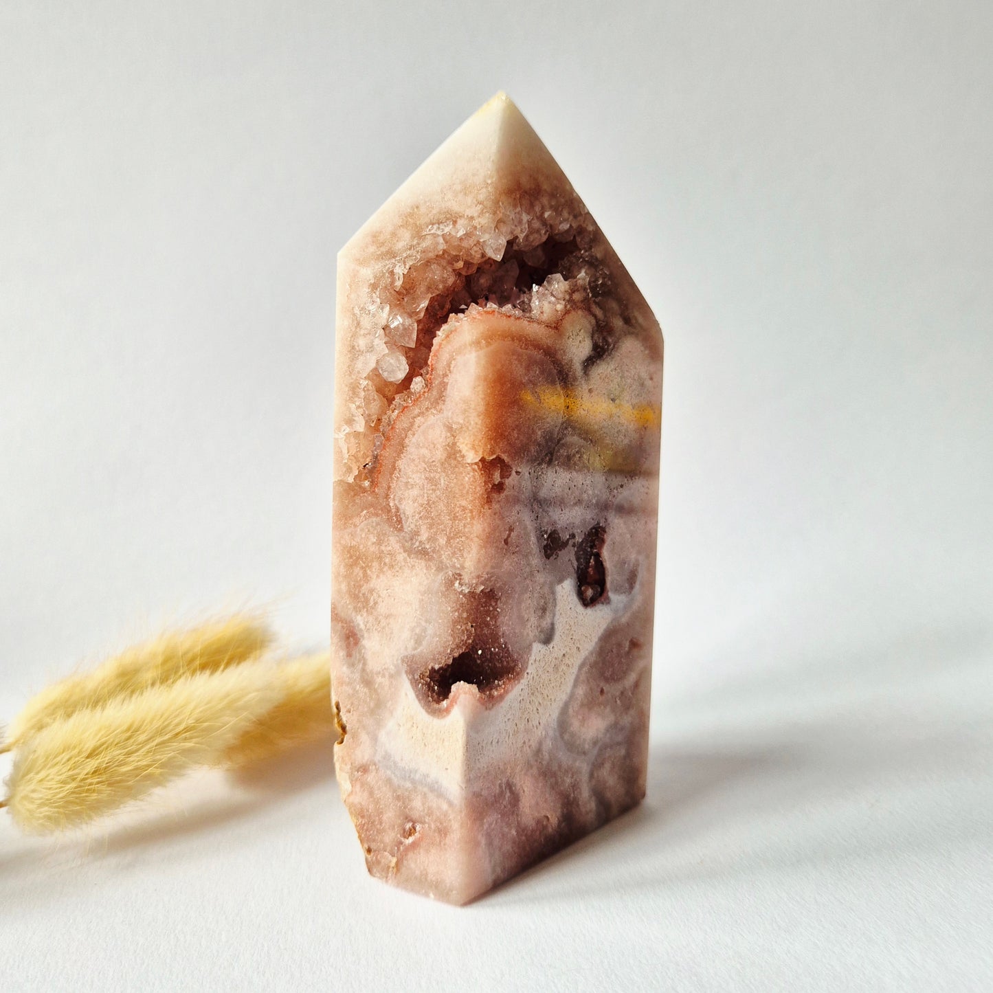 Druzy Pink Amethyst Freeforms &amp; Flames – Magische, sanfte Energie