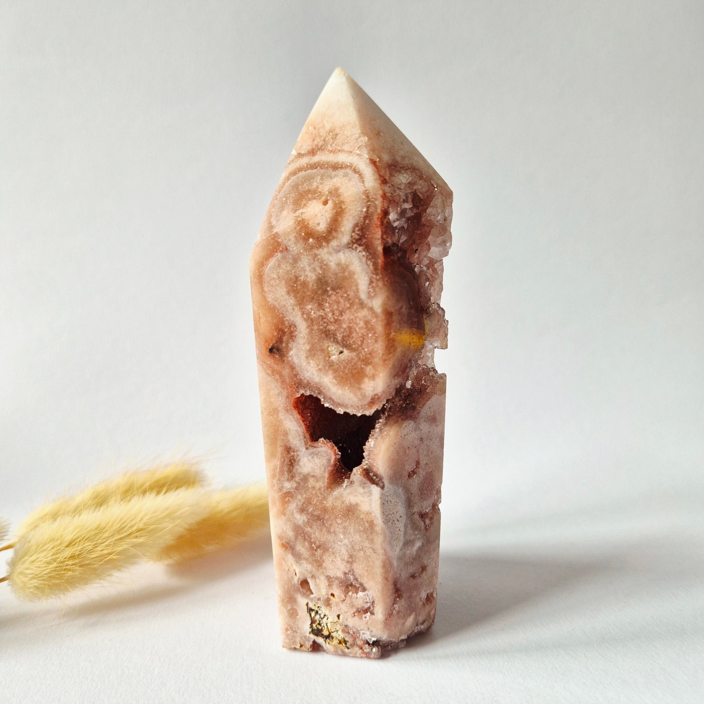 Druzy Pink Amethyst Freeforms &amp; Flames – Magische, sanfte Energie