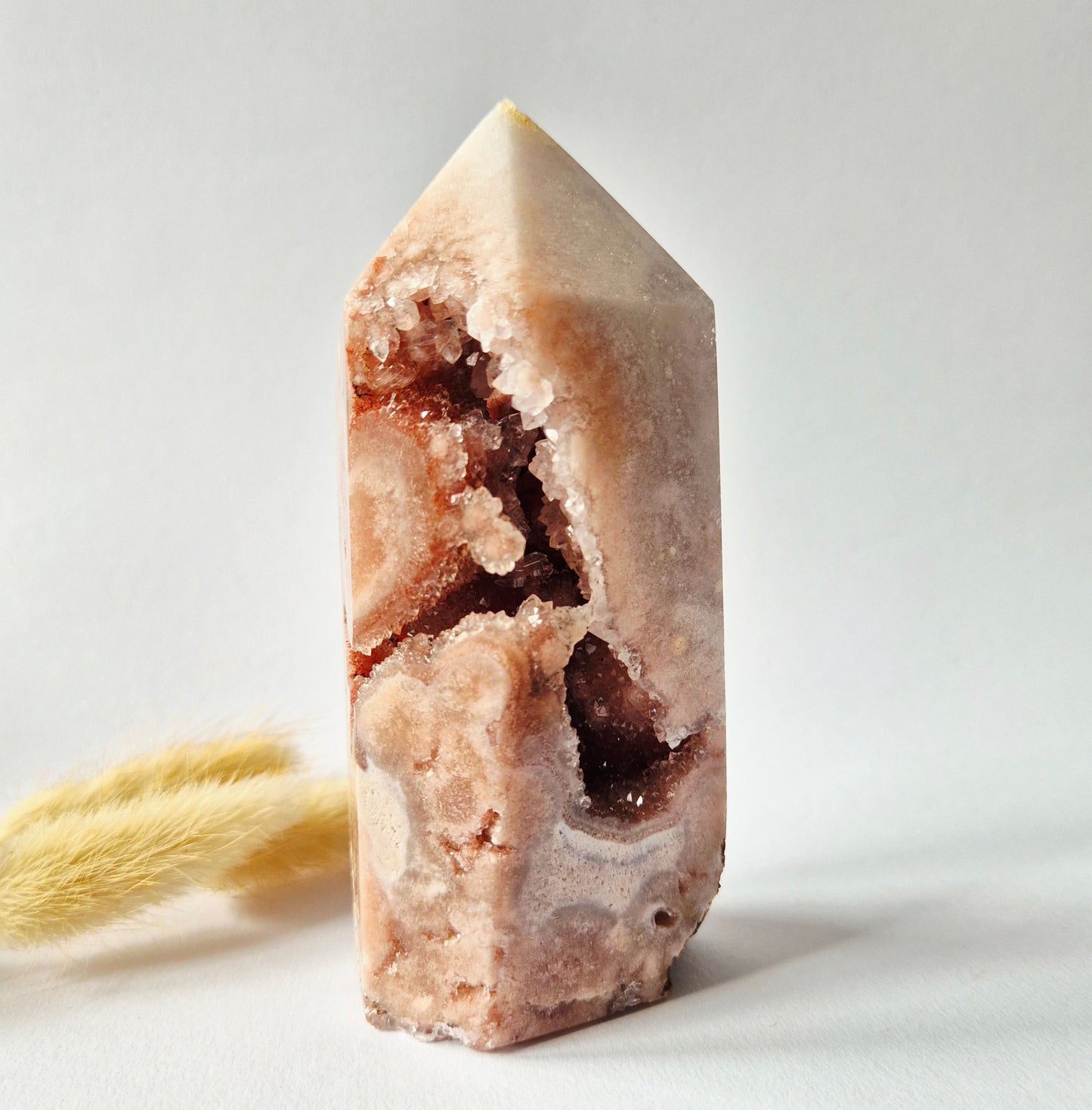 Druzy Pink Amethyst Freeforms &amp; Flames – Magische, sanfte Energie