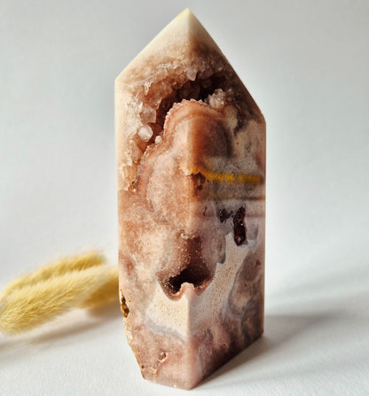 Druzy Pink Amethyst Freeforms &amp; Flames – Magische, sanfte Energie