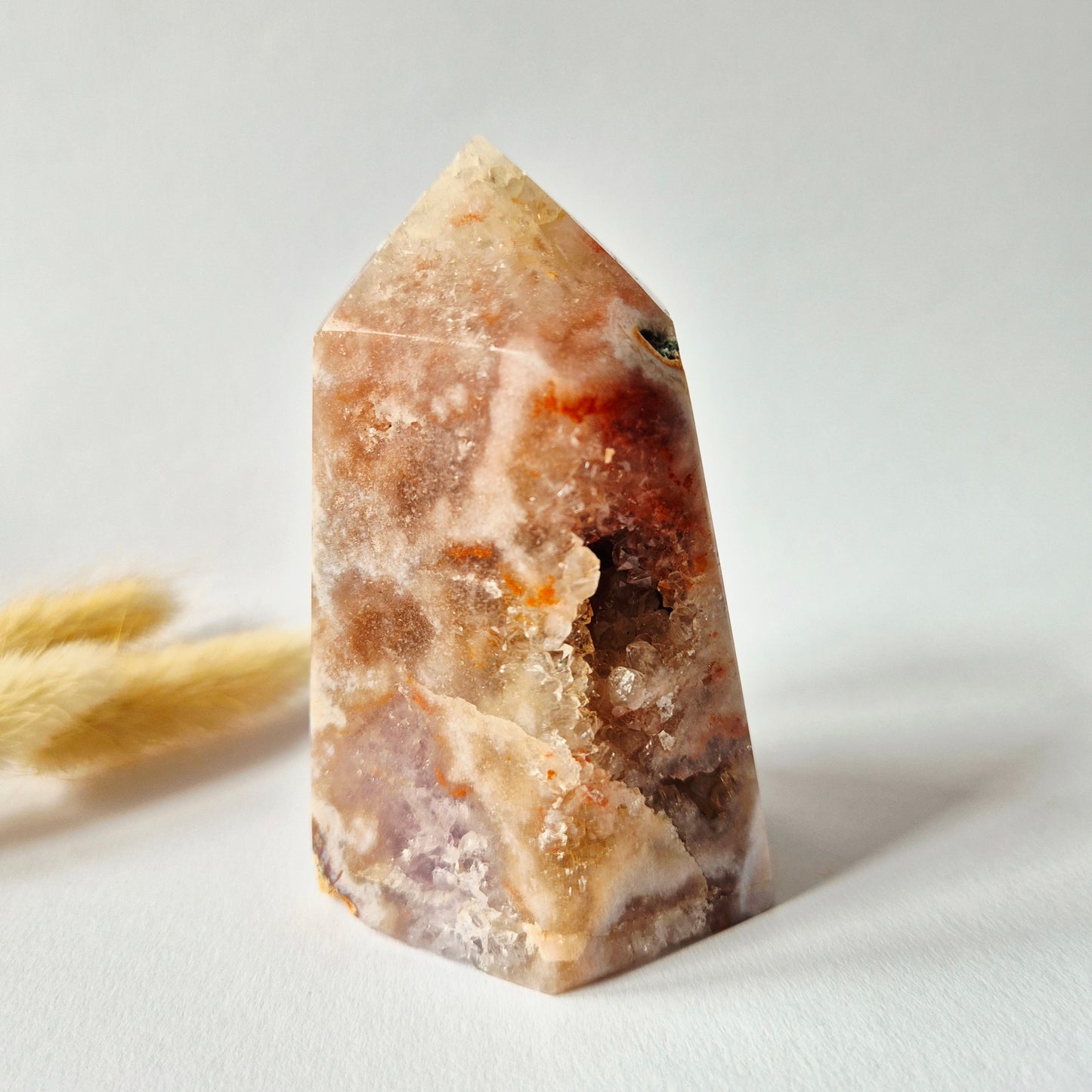 Roze Amethist Druzy Toren #11 370 Gram – Natuurlijke Pink Amethyst uit Brazilië
