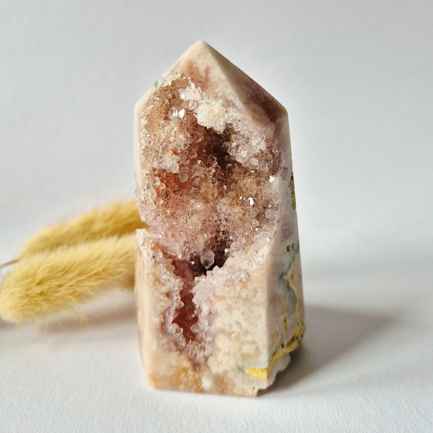 Roze Amethist Druzy Toren #12 189 Gram – Natuurlijke Pink Amethyst uit Brazilië