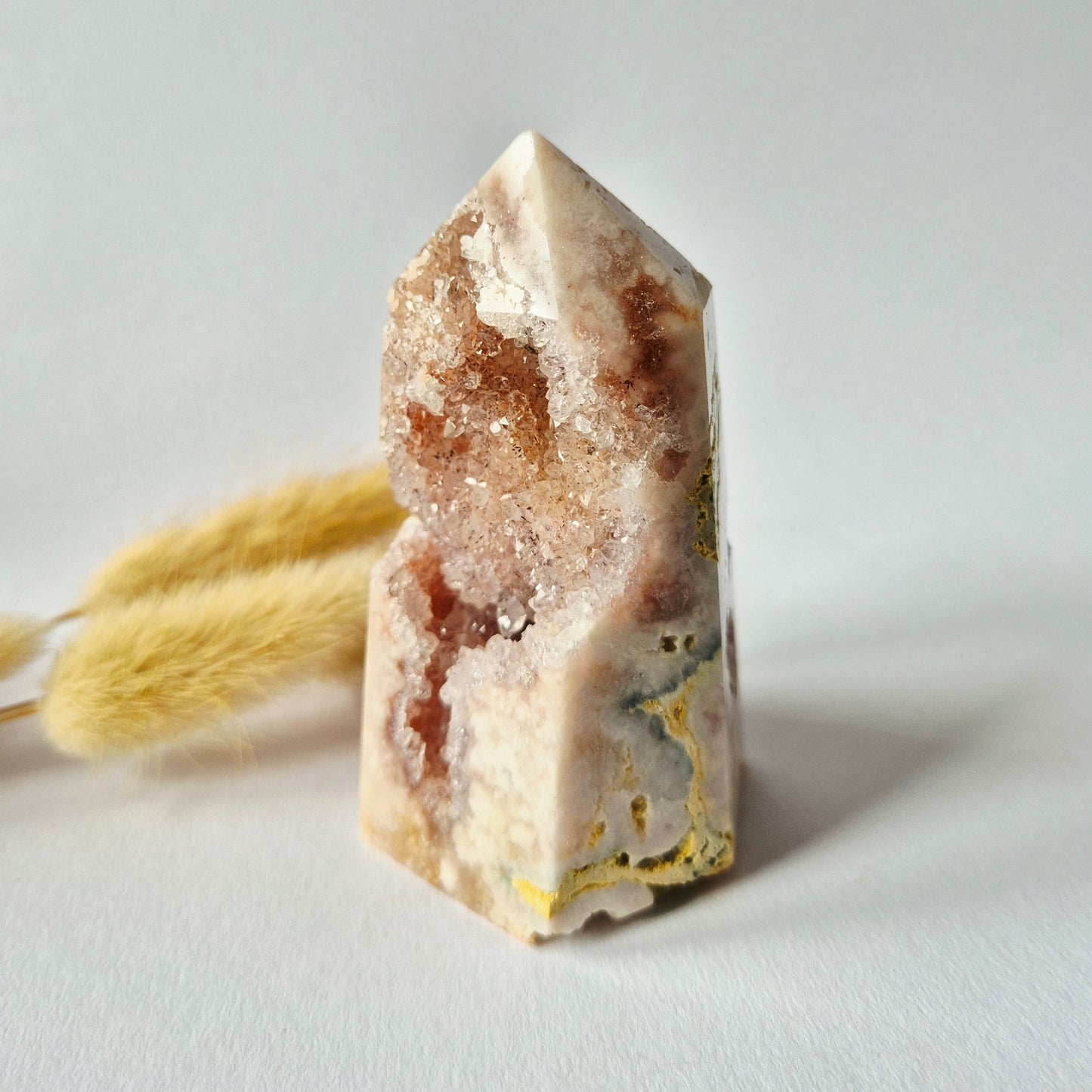 Roze Amethist Druzy Toren #12 189 Gram – Natuurlijke Pink Amethyst uit Brazilië
