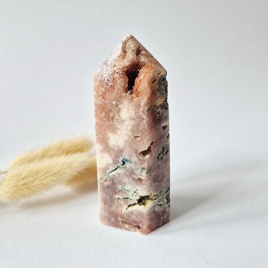 Druzy Pink Amethyst Freeforms &amp; Flames – Magische, sanfte Energie