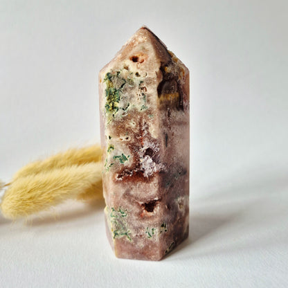 Roze Amethist Druzy Toren #13 173Gram – Natuurlijke Pink Amethyst uit Brazilië