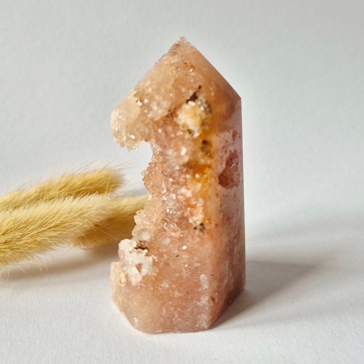 Roze Amethist Druzy Toren #14 158Gram – Natuurlijke Pink Amethyst uit Brazilië