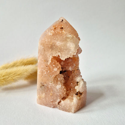 Roze Amethist Druzy Toren #14 158Gram – Natuurlijke Pink Amethyst uit Brazilië