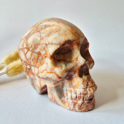 Gemstone Purple Mica Dragon Skull | Mysticism, Intuition &amp; Powerful Protection Dragon Skull