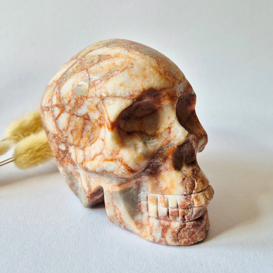 XXL Edelstein Druzy Totenkopf Fluorit Totenkopf - #4 1297 Gramm