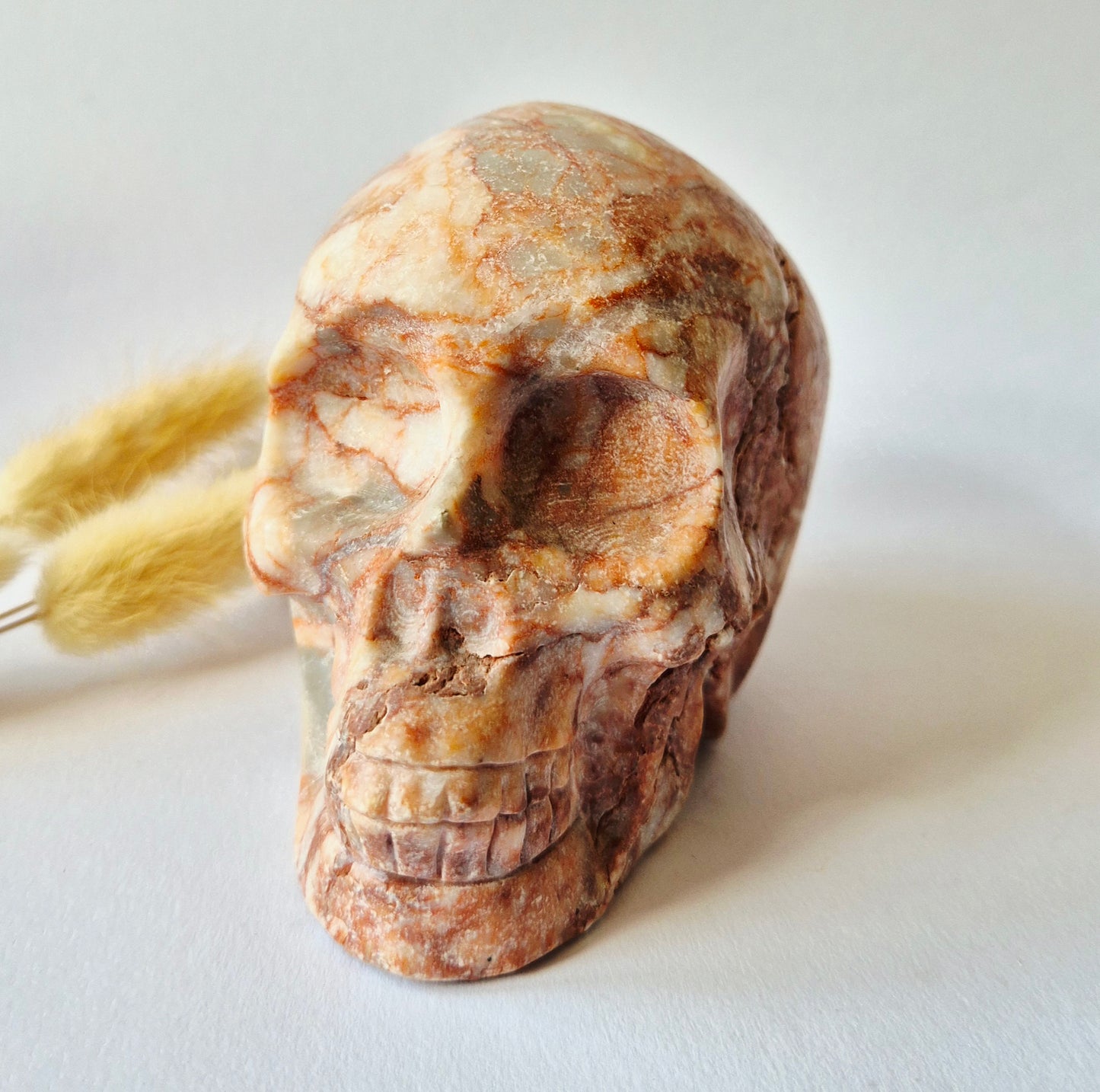 Gemstone Purple Mica Dragon Skull | Mysticism, Intuition &amp; Powerful Protection Dragon Skull