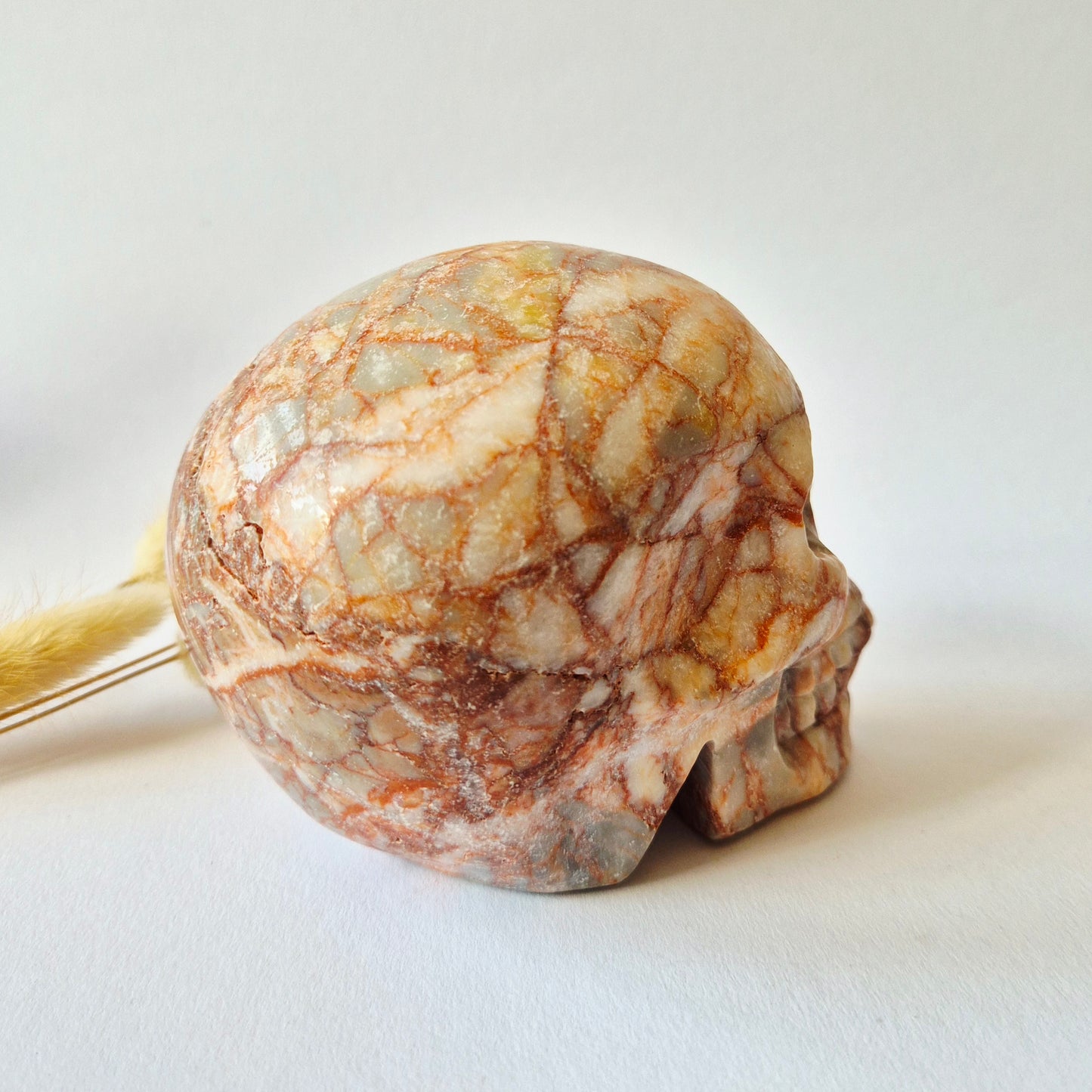 Gemstone Purple Mica Dragon Skull | Mysticism, Intuition &amp; Powerful Protection Dragon Skull