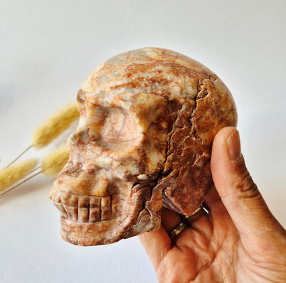 Gemstone Purple Mica Dragon Skull | Mysticism, Intuition &amp; Powerful Protection Dragon Skull