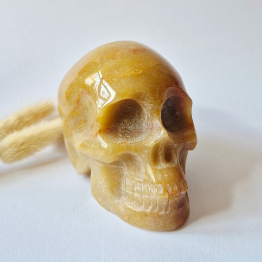 XXL Edelstein Druzy Totenkopf Fluorit Totenkopf - #4 1297 Gramm